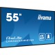 iiyama PROLITE Pizarra de caballete digital 139,7 cm (55'') LED Wifi 500 cd / m² 4K Ultra HD